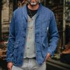 &SONS Crafter Indigo Wash Chore Jacket Online
