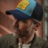 &SONS &Sons Pioneer Trucker Cap Blue New