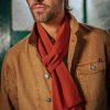 &SONS Burnt Orange Scarf Wholesale